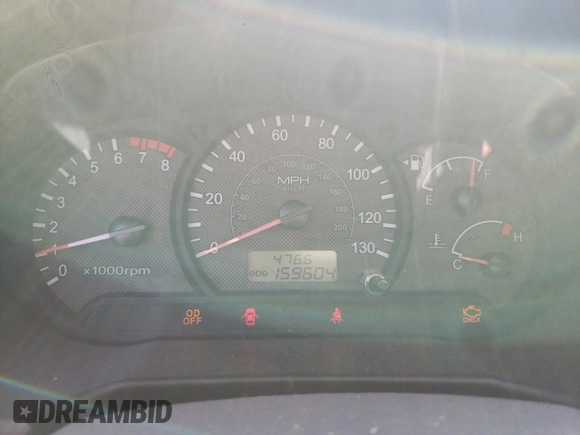 2004 Hyundai Accent GL with VIN KMHCG35C44U299645, listed as a Copart auction lot 63728174 with 159,604 mi miles and Clean Title. Bid and sale history available at carsss.com. Image 9.