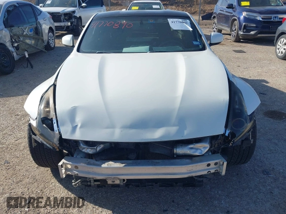 2012 Nissan 370Z Touring with VIN JN1AZ4EH0CM560830, listed as a IAAI auction lot 41770890 with 130,875 mi miles. Bid and sale history available at carsss.com. Image 6.