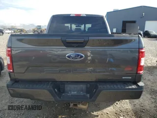 2018 Ford F-150 XL with VIN 1FTEW1EG9JKF38573, listed as a Copart auction lot 43364865 with 82,392 mi miles and Salvage Title. Bid and sale history available at DreamBid. Image 6.