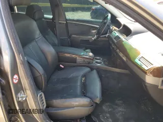 2002 BMW 7 Series 745Li with VIN WBAGN63472DR07659, listed as a Copart auction lot 60600554 with Not Provided miles and Salvage Title. Bid and sale history available at carsss.com. Image 7.