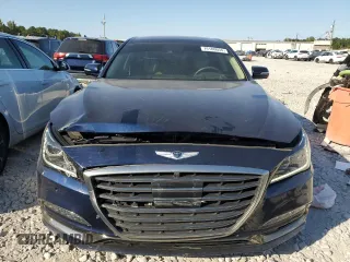 2019 Genesis G80 3.8L with VIN KMTFN4JE1KU328151, listed as a Copart auction lot 76100034 with 52,260 mi miles and Salvage Title. Bid and sale history available at DreamBid. Image 5.