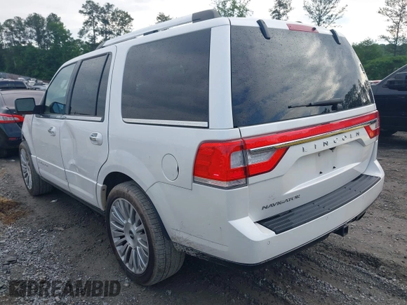 2017 Lincoln Navigator Reserve with VIN 5LMJJ2KT2HEL00490, listed as a IAAI auction lot 42234791 with 80,510 mi miles and . Bid and sale history available at DreamBid. Image 3.