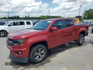 2016 Chevrolet Colorado 4WD Z71 z VIN 1GCGTDE35G1155938, wystawiony jako Copart lot #57025205 z przebiegiem 92 380 mil mil oraz Szkoda całkowita • Salvage title. Historia ofert i sprzedaży dostępna na DreamBid. Obrazek 1.