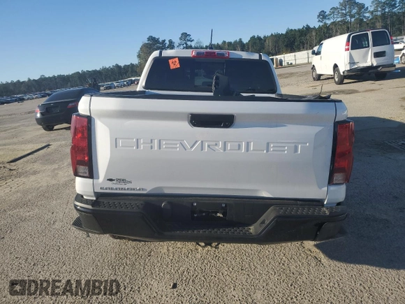 2024 Chevrolet Colorado 2WD Work Truck z VIN 1GCGSBECXR1181297, wystawiony jako Copart lot #49969345 z przebiegiem Nie podano mil oraz Szkoda całkowita • Salvage title. Historia ofert i sprzedaży dostępna na DreamBid. Obrazek 6.