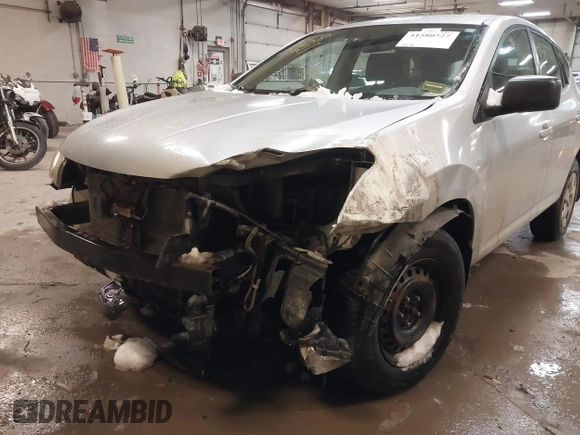 2009 Nissan Rogue S with VIN JN8AS58V79W444793, listed as a IAAI auction lot 41580727 with 183,911 mi miles. Bid and sale history available at carsss.com. Image 6.