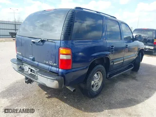 2003 Chevrolet Tahoe LS with VIN 1GNEC13Z43R184184, listed as a IAAI auction lot 41814758 with 1 mi miles. Bid and sale history available at carsss.com. Image 4.