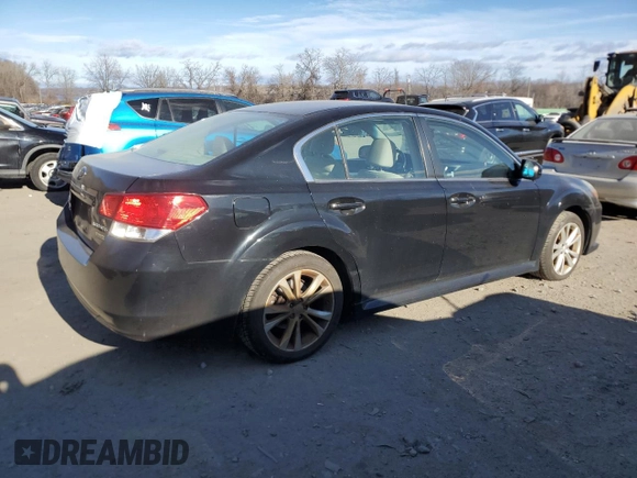 2013 Subaru Legacy Premium with VIN 4S3BMBC68D3022163, listed as a Copart auction lot 87530865 with 123,717 mi miles and Clean Title. Bid and sale history available at DreamBid. Image 3.