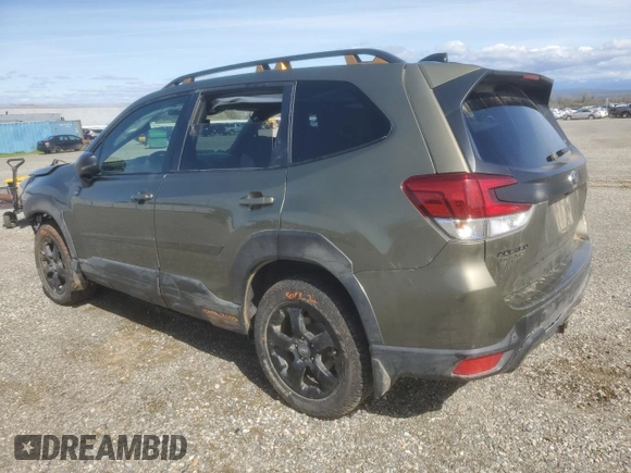 2024 Subaru Forester Wilderness with VIN JF2SKAJC1RH453089, listed as a Copart auction lot 49431225 with 7,028 mi miles and Salvage Title. Bid and sale history available at carsss.com. Image 2.