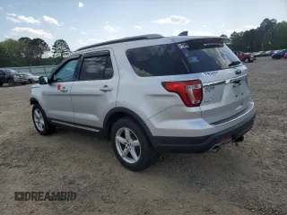 2018 Ford Explorer XLT z VIN 1FM5K7DHXJGB04184, wystawiony jako Copart lot #52551795 z przebiegiem 46 197 mil mil oraz Szkoda całkowita • Salvage title. Historia ofert i sprzedaży dostępna na DreamBid. Obrazek 2.