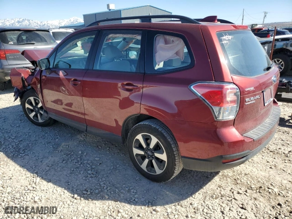 2017 Subaru Forester with VIN JF2SJABC2HH455997, listed as a Copart auction lot 50418845 with 43,157 mi miles and Salvage Title. Bid and sale history available at carsss.com. Image 2.