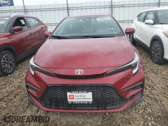 2024 Toyota Corolla SE with VIN 5YFS4MCE2RP171590, listed as a Copart auction lot 47874055 with 12,027 mi miles and Clean Title. Bid and sale history available at DreamBid. Image 5.