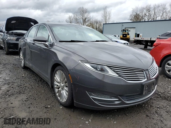 2015 Lincoln MKZ with VIN 3LN6L2GK4FR621797, listed as a Copart auction lot 48238215 with 100,738 mi miles and Salvage Title. Bid and sale history available at DreamBid. Image 4.