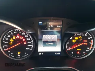 2018 Mercedes-Benz C 43 AMG with VIN 55SWF6EB6JU254173, listed as a Copart auction lot 87449364 with 130,860 mi miles and Salvage Title. Bid and sale history available at carsss.com. Image 9.