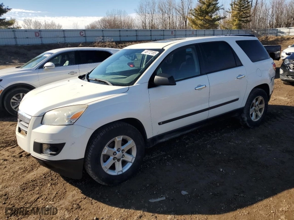 2008 Saturn Outlook XE with VIN 5GZER13728J192827, listed as a Copart auction lot 48772185 with 0 mi miles and Clean Title. Bid and sale history available at carsss.com. Image 1.