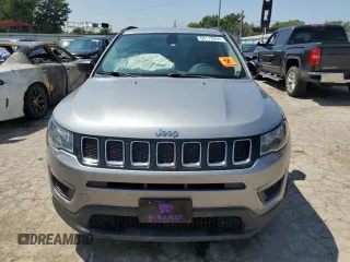 2020 Jeep Compass Sport с VIN 3C4NJCAB8LT170148, выставлен на аукционе Copart как лот 68173654 с пробегом 57 642 миль миль и Списание • Salvage title. История ставок и продаж доступна на DreamBid. Изображение 5.