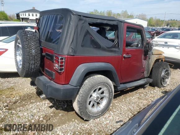 2012 Jeep Wrangler Sport с VIN 1C4AJWAG0CL284426, выставлен на аукционе Copart как лот 52247255 с пробегом Не указан миль и На запчасти • Non repairable. История ставок и продаж доступна на DreamBid. Изображение 3.
