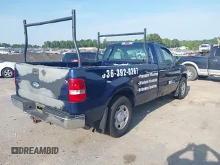2008 Ford F-150 XL with VIN 1FTRF12W18KD24863, listed as a IAAI auction lot 42158875 with 180,388 mi miles. Bid and sale history available at carsss.com. Image 4.