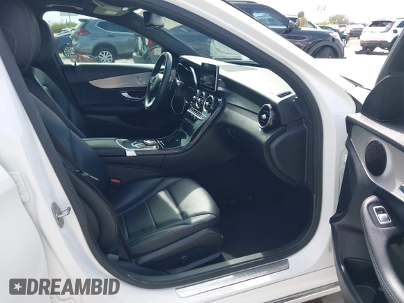 2018 Mercedes-Benz C 300 with VIN 55SWF4JB3JU238202, listed as a IAAI auction lot 41870218 with 83,797 mi miles and . Bid and sale history available at carsss.com. Image 5.