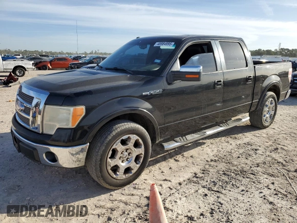 2009 Ford F-150 XL with VIN 1FTPW12V79FA10854, listed as a Copart auction lot 48984995 with 249,424 mi miles and Salvage Title. Bid and sale history available at carsss.com. Image 1.