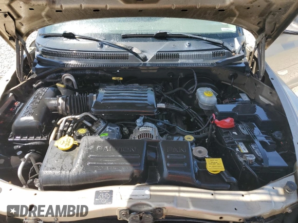 2003 Dodge Dakota SLT with VIN 1D7HG48N23S149028, listed as a Copart auction lot 53540335 with 201,059 mi miles and Salvage Title. Bid and sale history available at DreamBid. Image 11.