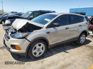 2018 Ford Escape S with VIN 1FMCU0F79JUC04372, listed as a Copart auction lot 56191615 with 47,475 mi miles and Clean title. Bid and sale history available at DreamBid. Image 1.
