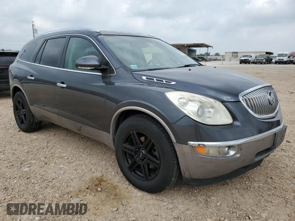 2012 Buick Enclave Leather with VIN 5GAKRCED2CJ257236, listed as a Copart auction lot 55344435 with 214,130 mi miles and Salvage Title. Bid and sale history available at carsss.com. Image 4.