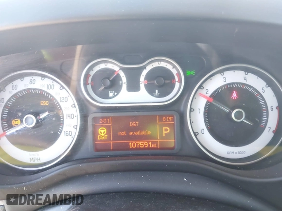 2014 FIAT 500L Easy with VIN ZFBCFABH7EZ027657, listed as a IAAI auction lot 40808990 with 107,591 mi miles and . Bid and sale history available at DreamBid. Image 7.