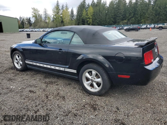 2005 Ford Mustang Deluxe with VIN 1ZVFT84N755167615, listed as a Copart auction lot 54068905 with 197,703 mi miles and Non repairable. Bid and sale history available at DreamBid. Image 2.