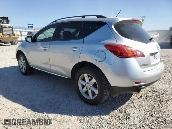2009 Nissan Murano LE with VIN JN8AZ18W79W118795, listed as a Copart auction lot 73111444 with 215,172 mi miles and Clean Title. Bid and sale history available at carsss.com. Image 2.