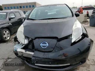 2015 Nissan LEAF SV with VIN 1N4AZ0CPXFC326114, listed as a Copart auction lot 53388853 with 55,760 mi miles. Bid and sale history available at carsss.com. Image 5.