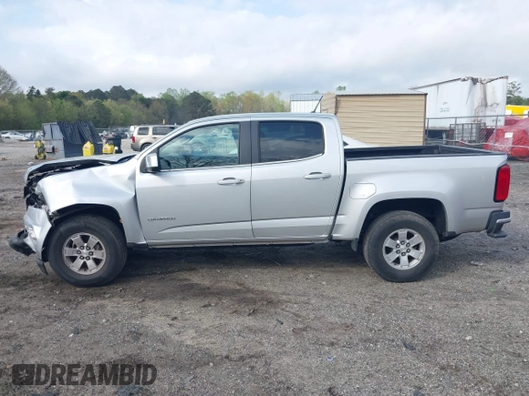 2019 Chevrolet Colorado 2WD Work Truck with VIN 1GCGSBEN3K1164686, listed as a IAAI auction lot 41943796 with 65,000 mi miles and . Bid and sale history available at DreamBid. Image 14.