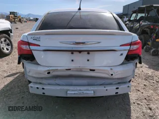 2014 Chrysler 200 Limited with VIN 1C3CCBCG6EN186490, listed as a Copart auction lot 50749665 with 104,009 mi miles and Salvage Title. Bid and sale history available at carsss.com. Image 6.