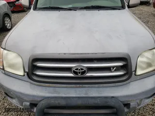 2002 Toyota Sequoia Limited with VIN 5TDZT38A72S093306, listed as a Copart auction lot 86408784 with 0 mi miles and Salvage Title. Bid and sale history available at carsss.com. Image 11.