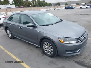 2015 Volkswagen Passat Limited Edition with VIN 1VWAT7A37FC035572, listed as a IAAI auction lot 42819787 with 185,834 mi miles and . Bid and sale history available at DreamBid. Image 1.
