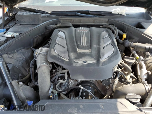 2018 Genesis G80 Sport z VIN KMHGN4JB2JU223881, wystawiony jako Copart lot #56557435 z przebiegiem Nie podano mil oraz Szkoda całkowita • Salvage title. Historia ofert i sprzedaży dostępna na DreamBid. Obrazek 11.