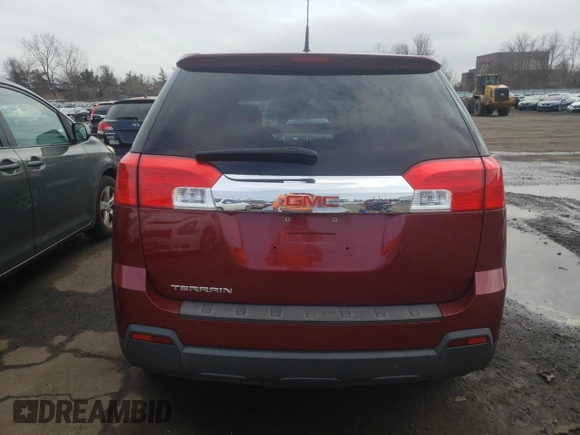 2010 GMC Terrain SLE-1 with VIN 2CTALBEW1A6320333, listed as a Copart auction lot 50218905 with 158,095 mi miles and Non Repairable. Bid and sale history available at carsss.com. Image 6.