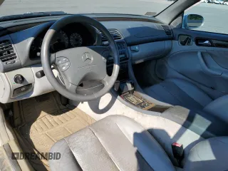 2002 Mercedes-Benz CLK 320/430 with VIN WDBLK70G32T108710, listed as a Copart auction lot 69556774 with 147,268 mi miles and Salvage Title. Bid and sale history available at DreamBid. Image 8.
