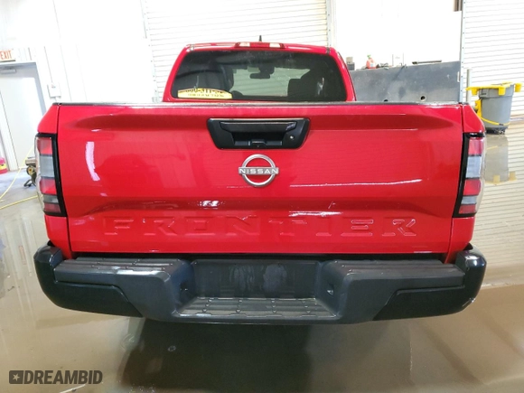 2022 Nissan Frontier S with VIN 1N6ED1CL9NN644366, listed as a Copart auction lot 52132655 with 0 mi miles and Clean Title. Bid and sale history available at carsss.com. Image 6.