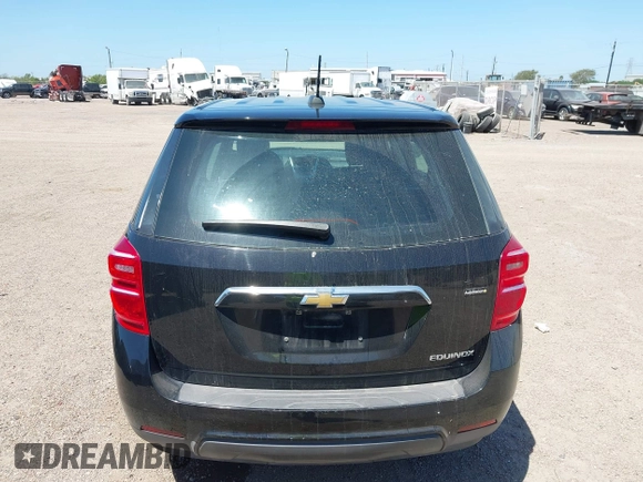2016 Chevrolet Equinox LS with VIN 2GNALBEK1G6151276, listed as a IAAI auction lot 41981497 with 81,811 mi miles. Bid and sale history available at carsss.com. Image 16.