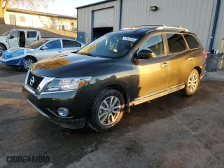 2016 Nissan Pathfinder SV with VIN 5N1AR2MM4GC622141, listed as a Copart auction lot 78457744 with 159,280 mi miles and Salvage Title. Bid and sale history available at carsss.com. Image 1.