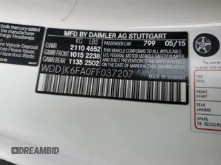 2015 Mercedes-Benz SL SL 400 z VIN WDDJK6FA0FF037207, wystawiony jako Copart lot #49697915 z przebiegiem 71 027 mil mil oraz Szkoda całkowita • Salvage title. Historia ofert i sprzedaży dostępna na DreamBid. Obrazek 13.