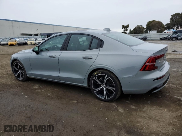 2024 Volvo S60 Ultimate Dark Theme with VIN 7JRL12TM8RG280499, listed as a Copart auction lot 43147335 with 27,856 mi miles and Clean title. Bid and sale history available at DreamBid. Image 2.