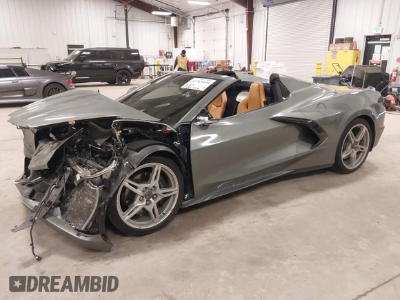 2023 Chevrolet Corvette 2LT with VIN 1G1YB3D42P5139354, listed as a IAAI auction lot 41963434 with 14,005 mi miles. Bid and sale history available at carsss.com. Image 17.