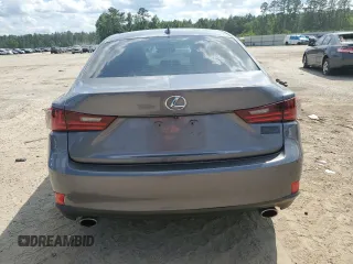 2015 Lexus IS 250 with VIN JTHBF1D20F5063134, listed as a Copart auction lot 54913825 with 123,287 mi miles and Salvage title. Bid and sale history available at DreamBid. Image 6.