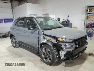 2023 Hyundai Venue Limited with VIN KMHRC8A39PU212982, listed as a Copart auction lot 48723905 with 29,031 mi miles and Salvage Title. Bid and sale history available at DreamBid. Image 4.