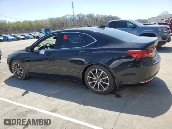 2016 Acura TLX V6 with VIN 19UUB2F37GA000270, listed as a Copart auction lot 52340855 with Not provided miles and Salvage title. Bid and sale history available at DreamBid. Image 2.