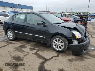 2010 Nissan Sentra SL with VIN 3N1AB6AP2AL664465, listed as a Copart auction lot 57750475 with 155,892 mi miles and Salvage title. Bid and sale history available at DreamBid. Image 4.