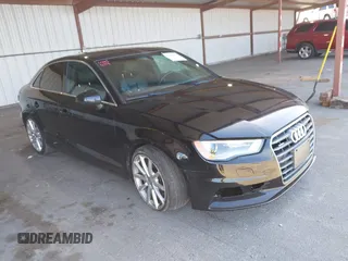 2015 Audi A3 Premium Plus with VIN WAUEFGFFXF1028459, listed as a IAAI auction lot 42355303 with 56,610 mi miles and . Bid and sale history available at DreamBid. Image 1.