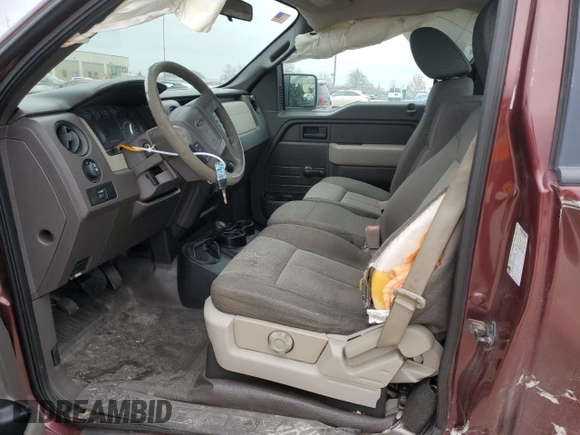 2009 Ford F-150 XL with VIN 1FTRF14W09KB90846, listed as a Copart auction lot 82565664 with 197,718 mi miles and Clean title. Bid and sale history available at DreamBid. Image 7.