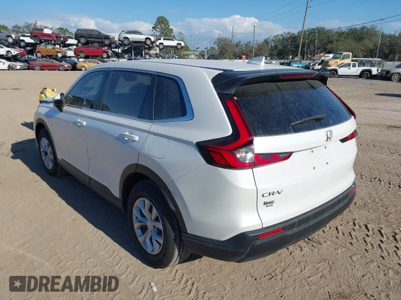 2025 Honda CR-V LX with VIN 5J6RS3H24SL003407, listed as a IAAI auction lot 41540878 with 3,831 mi miles and . Bid and sale history available at DreamBid. Image 3.